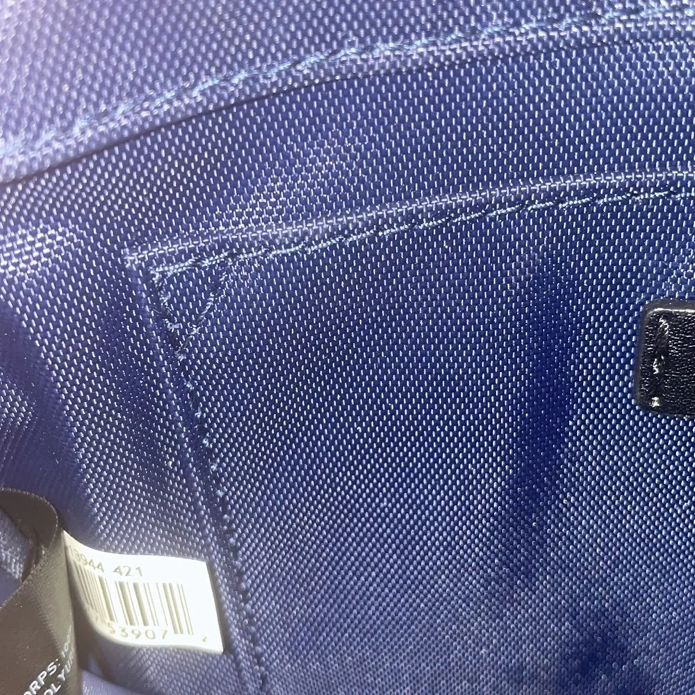 MARC JACOBS NORTH SOUTH CROSSBODY BAG INDIGO BLUE